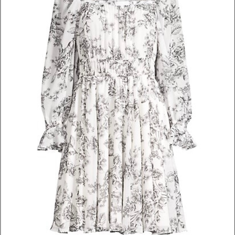 Rachel Parcell Toile Floral Dress - Picture 6 of 8